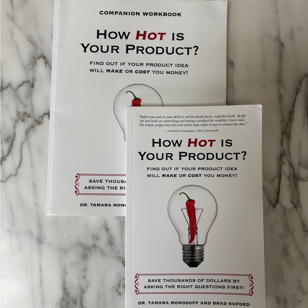 Self-Help Business Book & Workbook - How Hot Is Your Product?